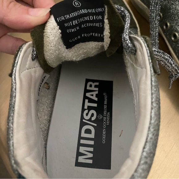 Golden Goose Mid Star High Top Sneakers - Picture 3 of 7